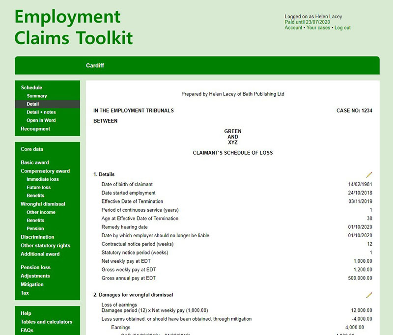 Employment Claims Toolkit image